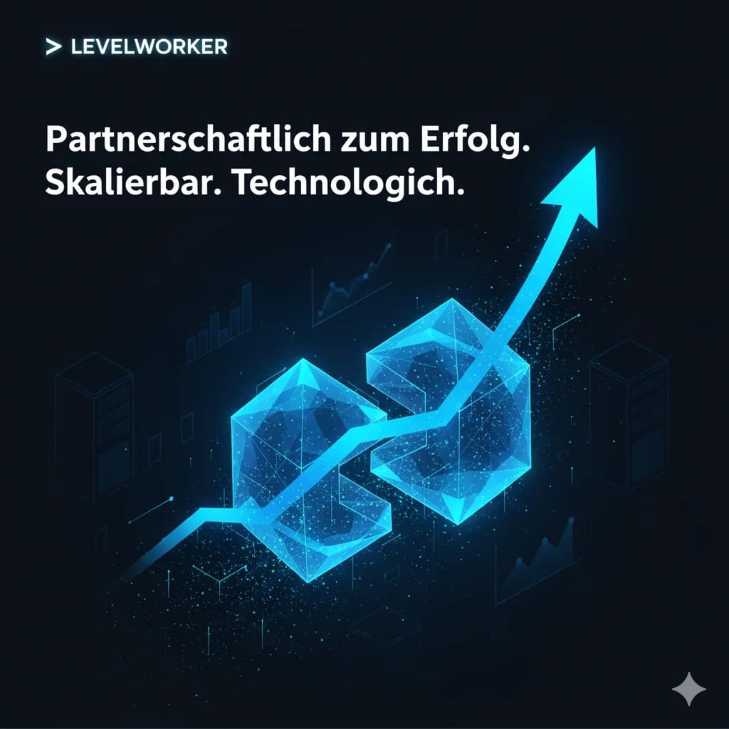 Technische Partnerschaft Illustration